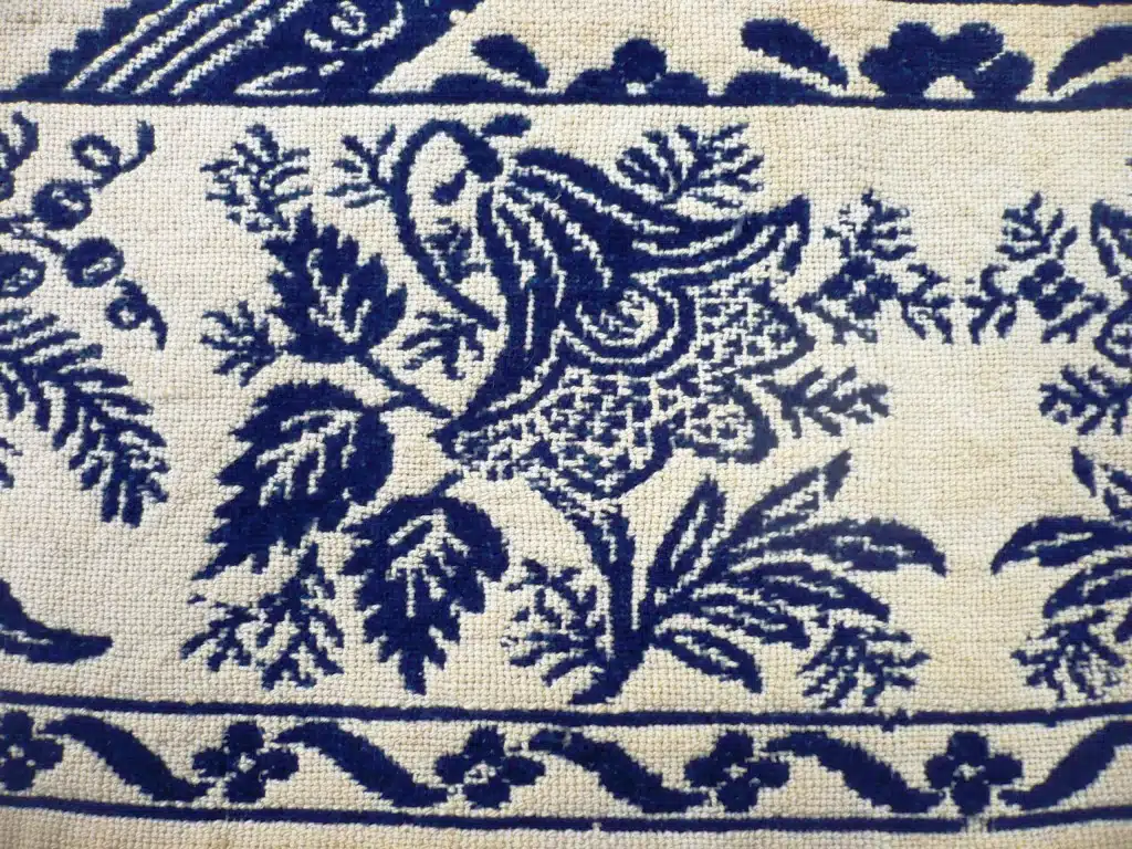 Photo: The Bellflower and Bluebell patterns were often used by James Craig. FCPLD collection.