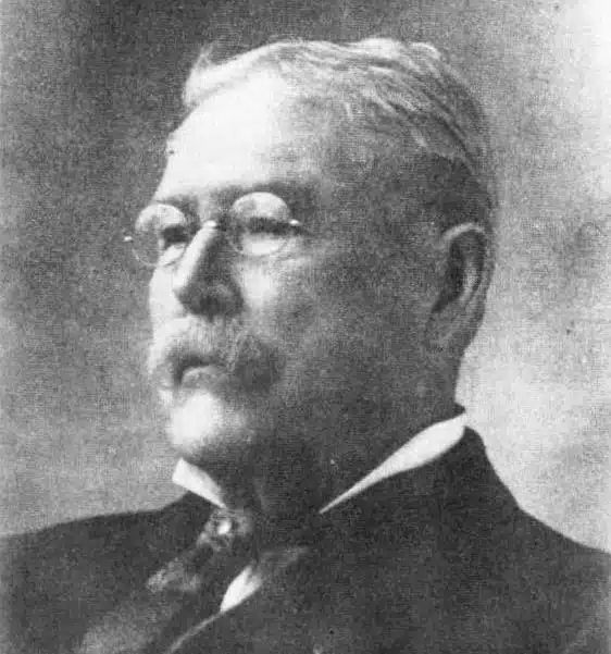 Photo with caption: Dr. George Washington Homsher. From The Camden Sesquicentennial Souvenir, 1918-1968.