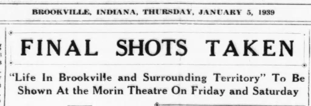 Photo of newspaper clipping.