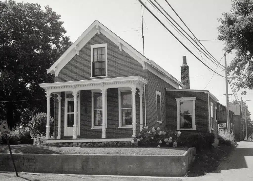 Photo: Last known residence of W.S. Baker on Tenth Street.