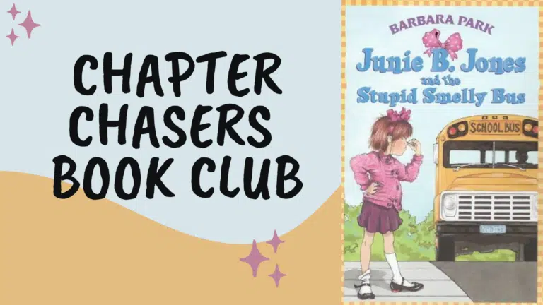 Graphic with text: Chapter Chasers Book Club